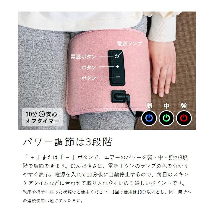 特典付［ ゴリラシリーズ ゴリラのふたつかみ ］ゴリラ ふたつかみ 太もも ふくらはぎ フットケア レッグケア 足 脚 電動 強力 3段階調節 GRM-2501 ドウシシャ | DOSHISHA | 11