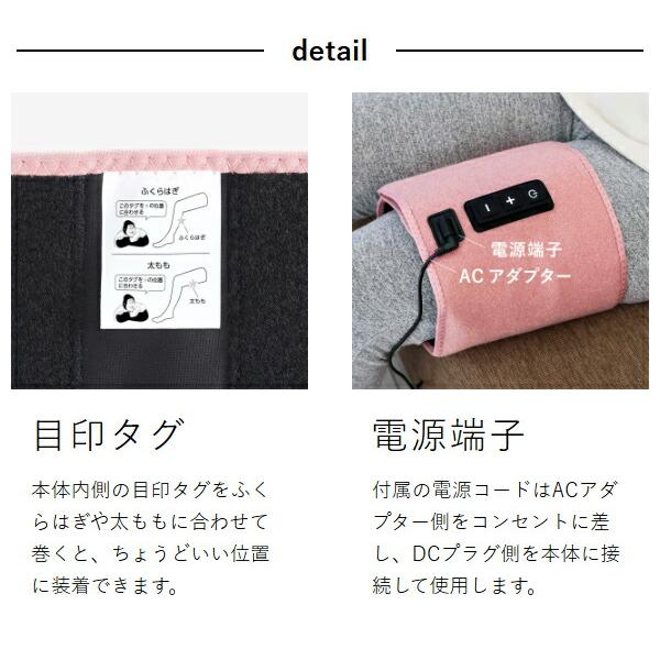 特典付［ ゴリラシリーズ ゴリラのふたつかみ ］ゴリラ ふたつかみ 太もも ふくらはぎ フットケア レッグケア 足 脚 電動 強力 3段階調節 GRM-2501 ドウシシャ | DOSHISHA | 13
