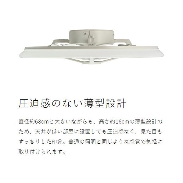 CIRCU LIGHT シーリングファン 4000lm Amazon.co.jp : サーキュレーター付きシーリングライト 首振り