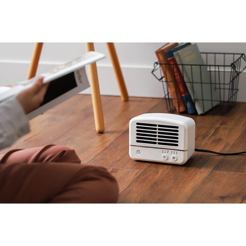 セラミックファンヒーター 人感センサー パーソナル 電気ファン