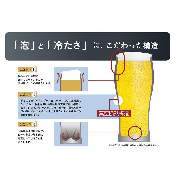 特典付［ のみごろ ビールタンブラー420 Z ］お酒 ビールグラス