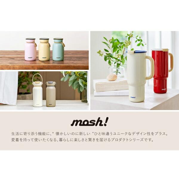 mosh! 特典付［ ラッテボトル 330ml ］マイボトル ステンレスボトル
