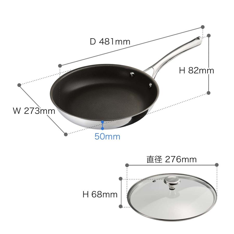 CORELLE（コレール） 2大特典［ フライパン 26cm 本体＋フタセット