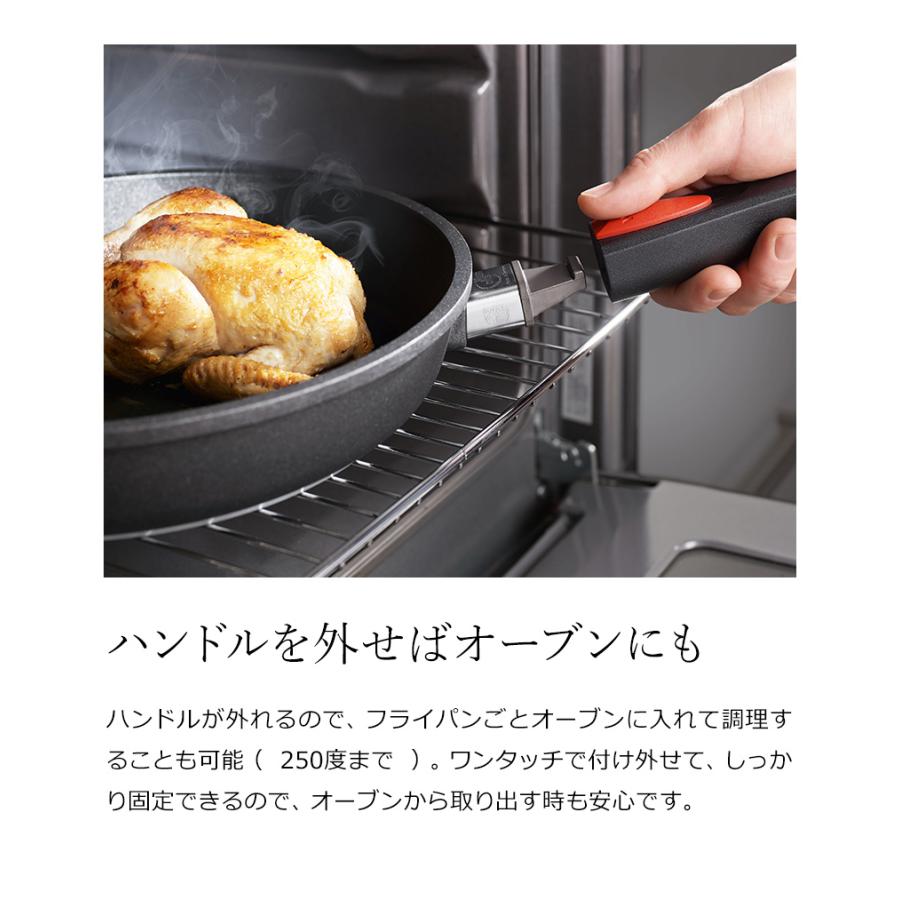 WOLL フライパン 24cm ドイツ製 取っ手が取れる こびりつかない PFOA