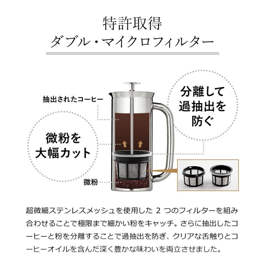 コーヒーメーカー フレンチプレス エスプロ ESPRO コーヒー ドリッパー