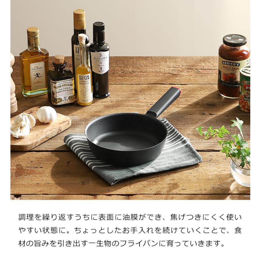 Flying Saucer（フライングソーサー） 鋳物 鉄 フライパン 軽量 IH対応