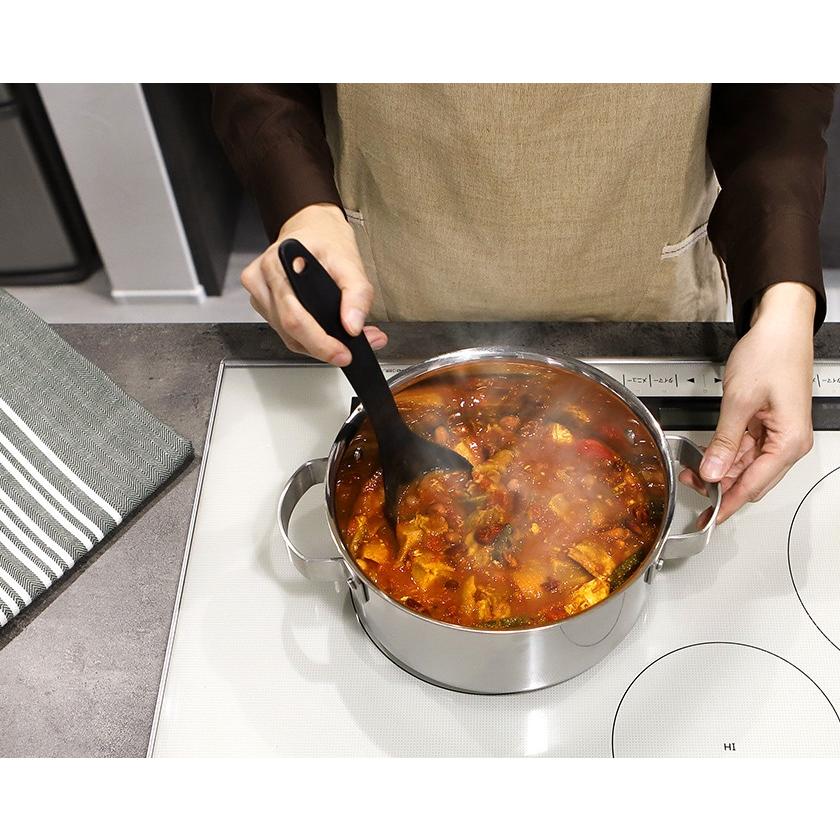 ステンレス鍋 両手鍋 IH対応 日本製 燕三条 全面三層構造 洗いやすい