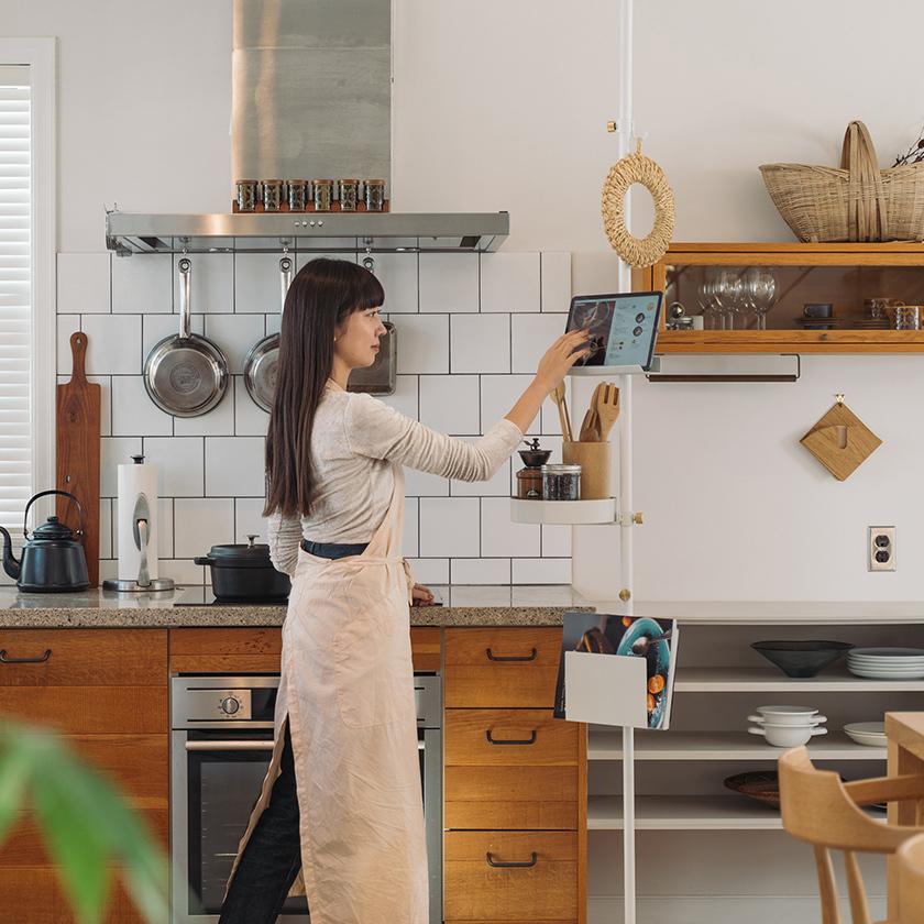 DRAW A LINE 022 Book Rack ］ドローアライン 突っ張り棒用パーツ