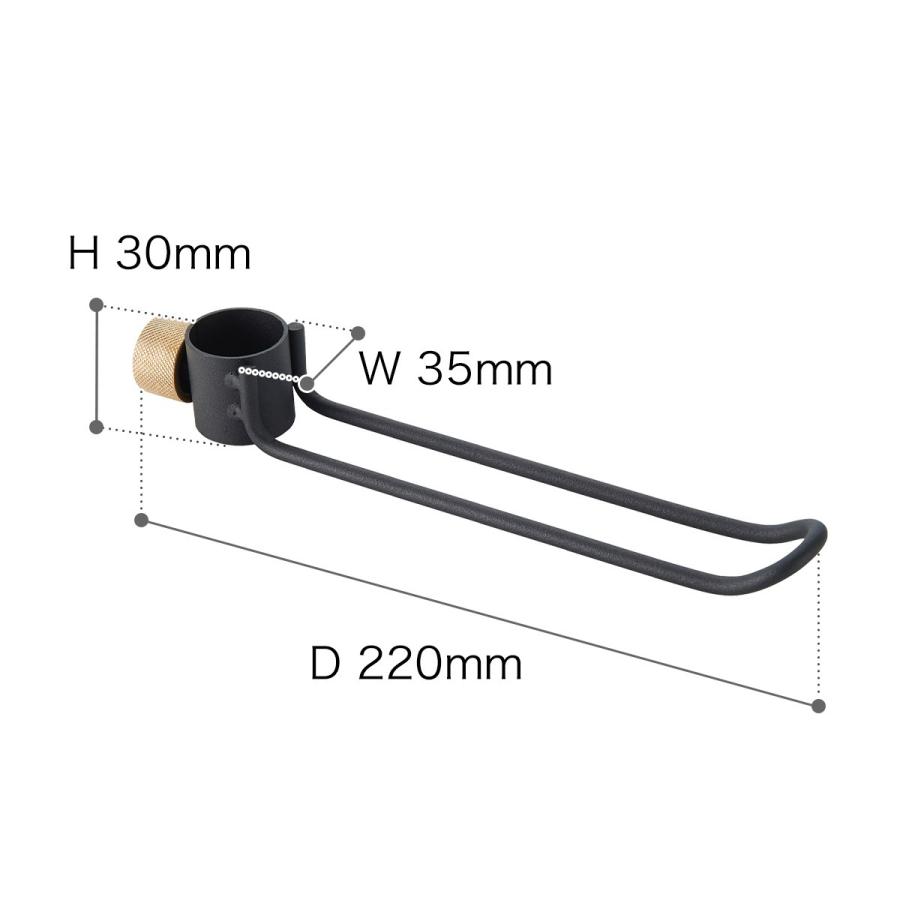 ドローアライン 突っ張り棒 伸縮 フックb フック タオルハンガー 引っ掛ける 吊るす カバン掛け 帽子掛け 小物掛け おしゃれ Draw A Line 015 Hook B インテリアショップ Roomy 通販 Paypayモール