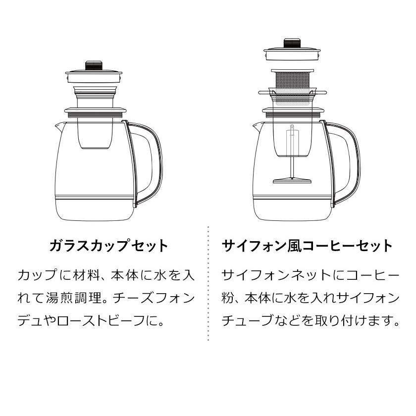 PRISMATE 電気ケトル 調理 ガラス ケトル 保温 コーヒー ミルク PRISMATE 電気ケトル 調理 ガラス ケトル 保温 コーヒー ミルク