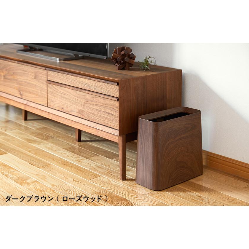 ［ ideaco TUBELOR Hi-GRANDE WOOD ］ゴミ箱 おしゃれ イデアコ ごみ袋が見えない 北欧 チューブラー ハイグランデ 木目調 角型 ダストボックス 木目 ウッド｜roomy｜16