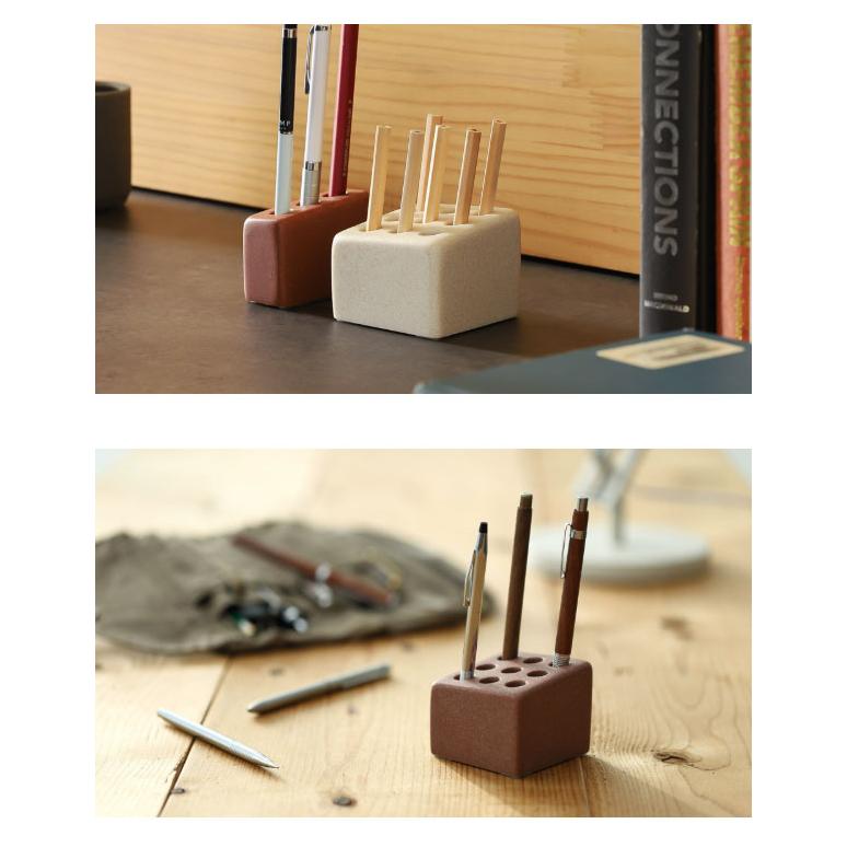 ideaco（イデアコ） ［ ideaco Pen cube 9 ］ペン立て ペンスタンド