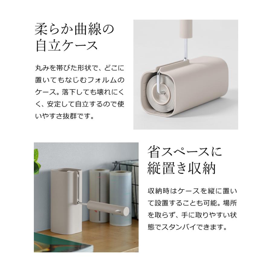 ideaco 【特典付】コロコロ 掃除 5656 本体 S 粘着ローラー コロコロ