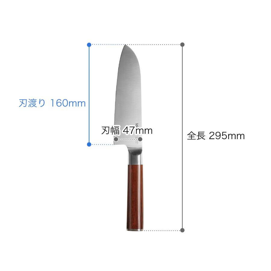 ideaco ［ kitchen knife pair set santoku ＆ petit ］2点セット 三徳