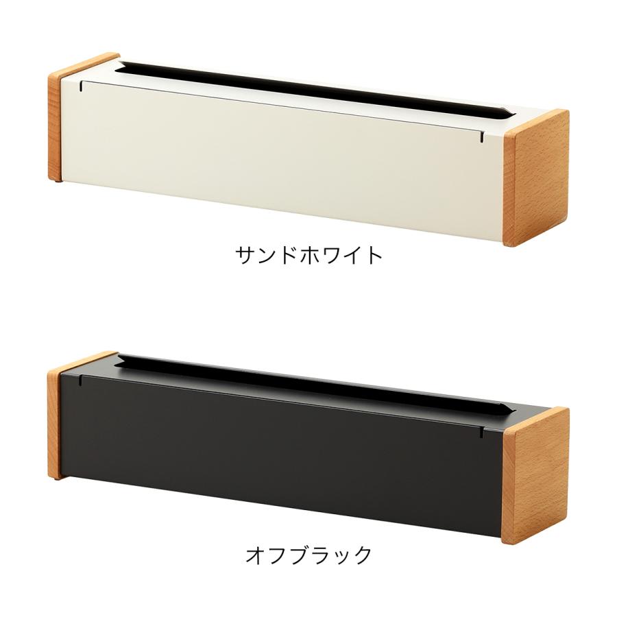 ［ ideaco Wrap case 750f ］イデアコ ラップケース コストコ 日本製 カークランド KIRKLAND ラップホルダー METAL FACTORY 天然木 業務用 フードラップ 231mの画像