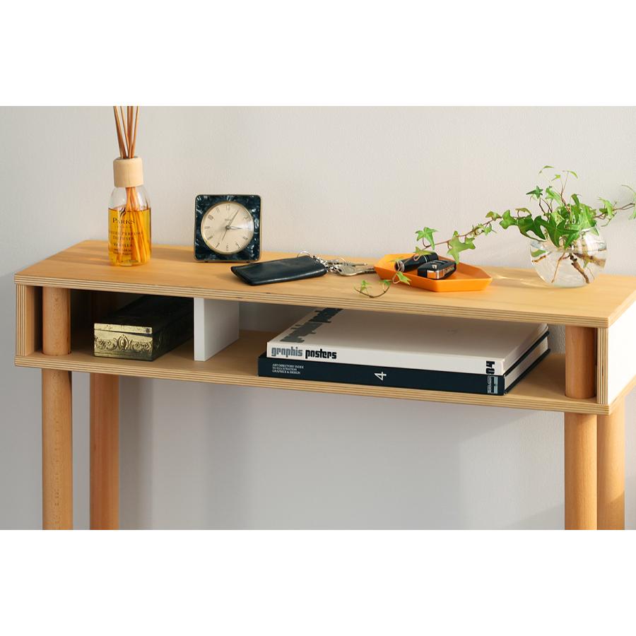 ideaco（イデアコ） パレット DM 木製 奥行き23cm スリム コンパクト