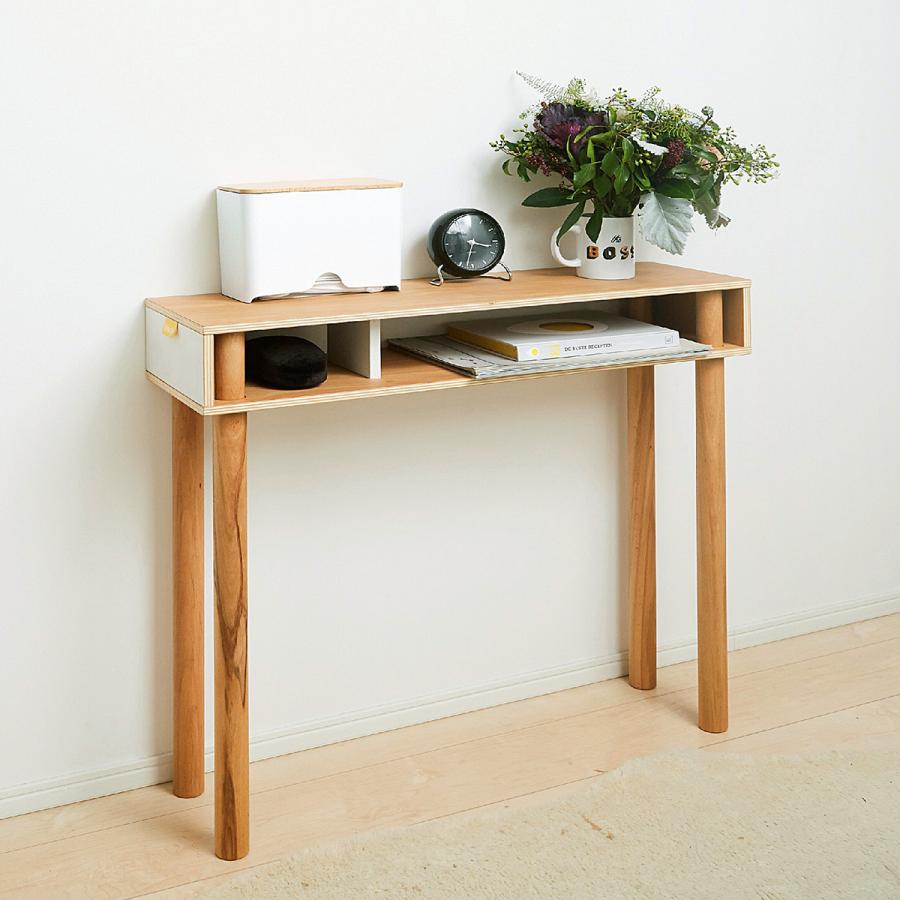 ideaco（イデアコ） パレット DM 木製 奥行き23cm スリム コンパクト