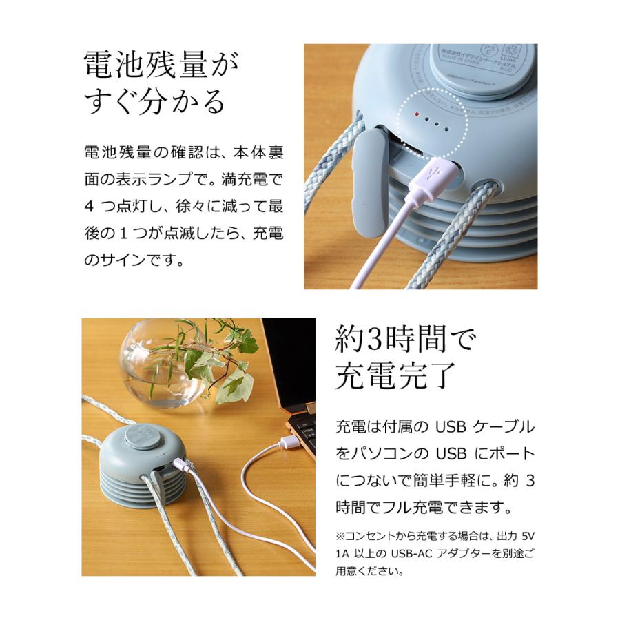 BRUNO（ブルーノ） 【特典付き】ブルーノ ムーミン 扇風機 首かけ