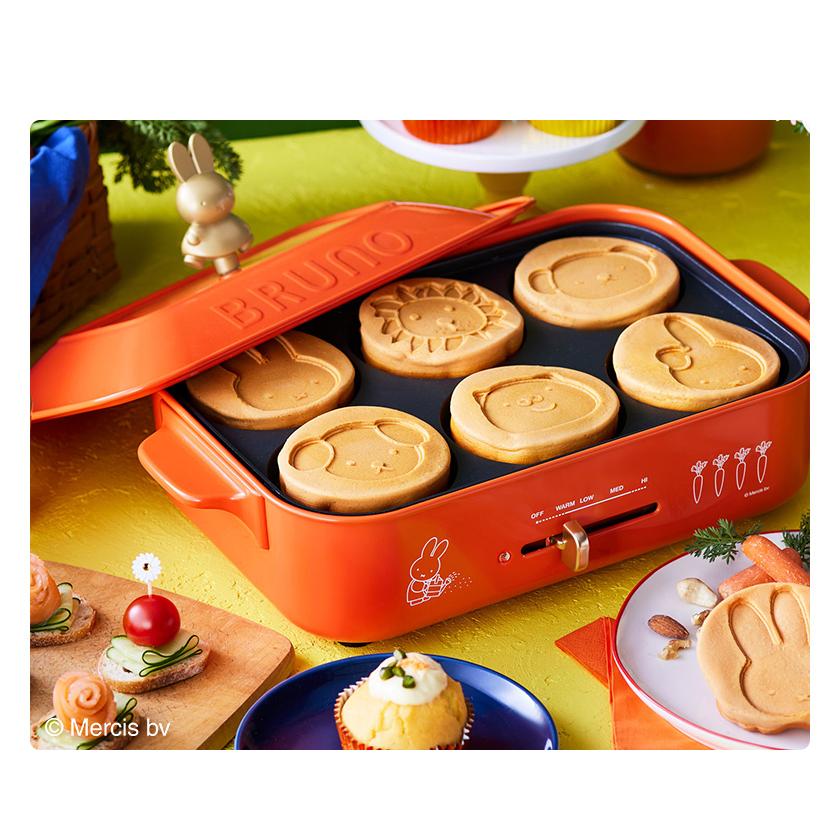 【美品】ミッフィー×BRUNO ホットプレート たこ焼き・焼き型付き ブルーノ BRUNO 【正規取扱店】 ブルーノ ホットプレート BRUNO