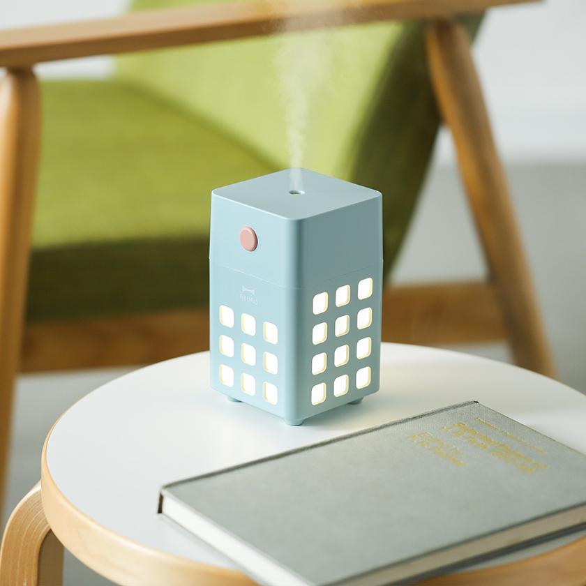 BRUNO ブルーノ 加湿器 超音波式 充電式 卓上 CUBE MIST USb BRUNO 加湿器 CUBE MIST 超音波式 USB充電式 300ml