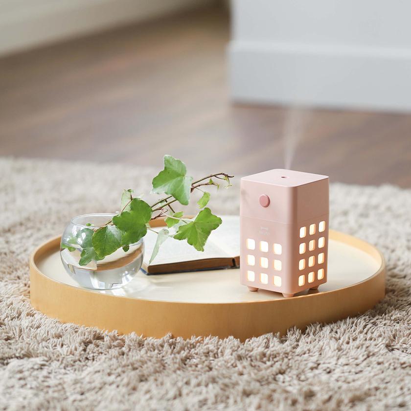 BRUNO ブルーノ 加湿器 超音波式 充電式 卓上 CUBE MIST USb BRUNO（ブルーノ） 加湿器 パーソナル加湿器 公式 CUBE MIST 超音波式