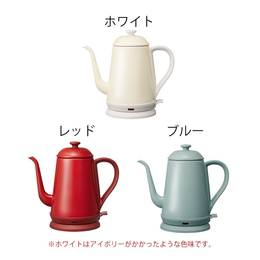 【特典付き】ブルーノ 電気ケトル コーヒードリップ 一人暮らし ドリップポット 湯沸かし器 ケトル ハンドドリップ ［ BRUNO ステンレスデイリーケトル ］｜roomy｜05