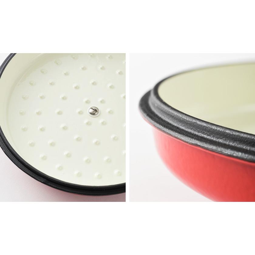 BRUNO ブルーノ Grill Pot BOE029-WH 別売り蓋付き BRUNO（ブルーノ） グリルポット専用 蓋 ふた フタ 鉄 アイアン 鋳物