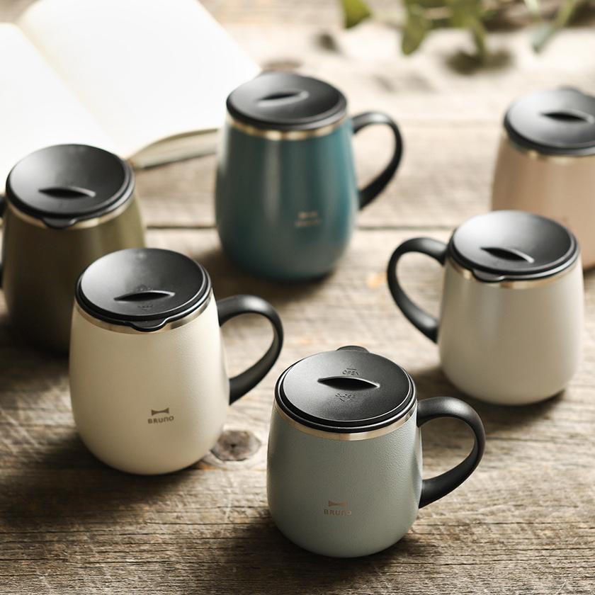 BRUNO（ブルーノ） ［ 蓋つきステンレスマグ short 2個セット