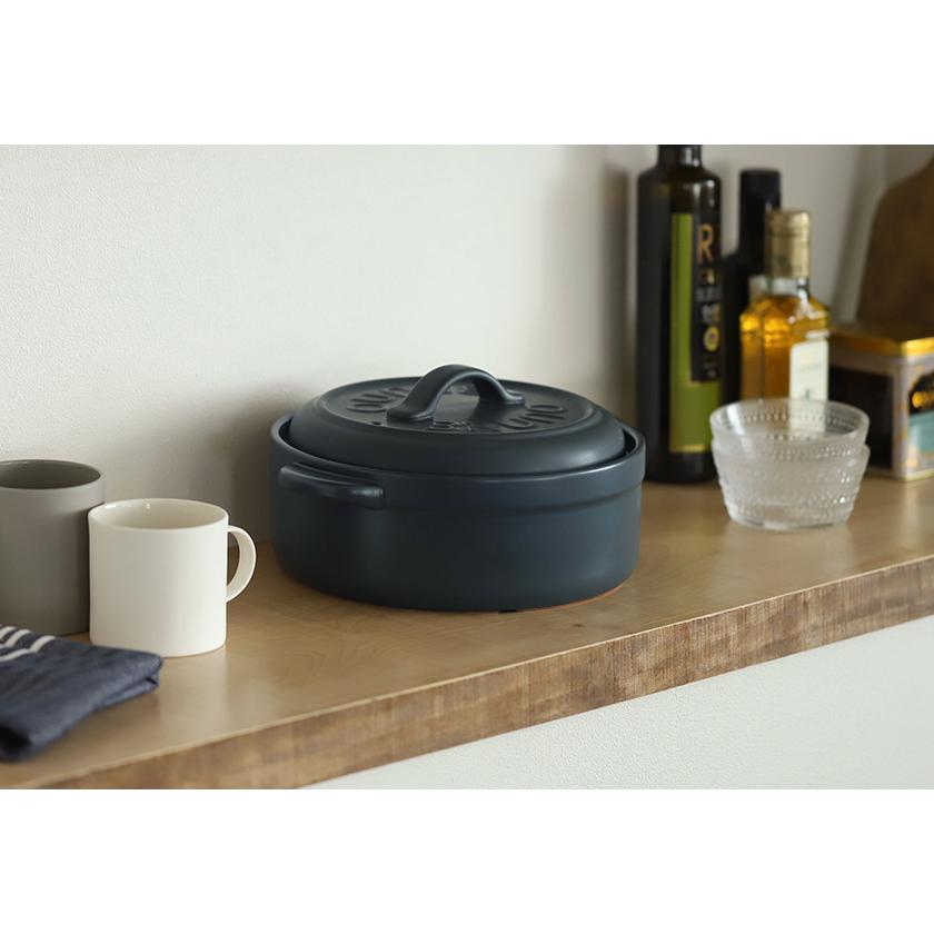 BRUNO（ブルーノ） セラミック土鍋 IH対応 IH土鍋 8号 サーマテック