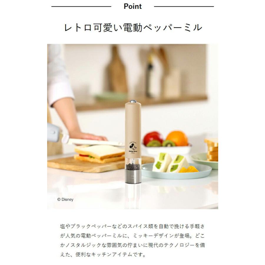 BRUNO（ブルーノ） ［ BRUNO DISNEY LEDライト付スパイスミル