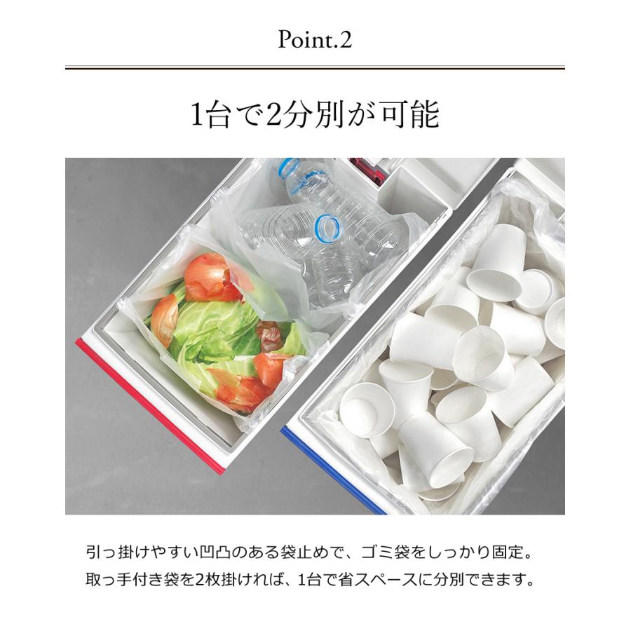 kcud 【特典付き】ゴミ箱 ふた付き キッチン クード