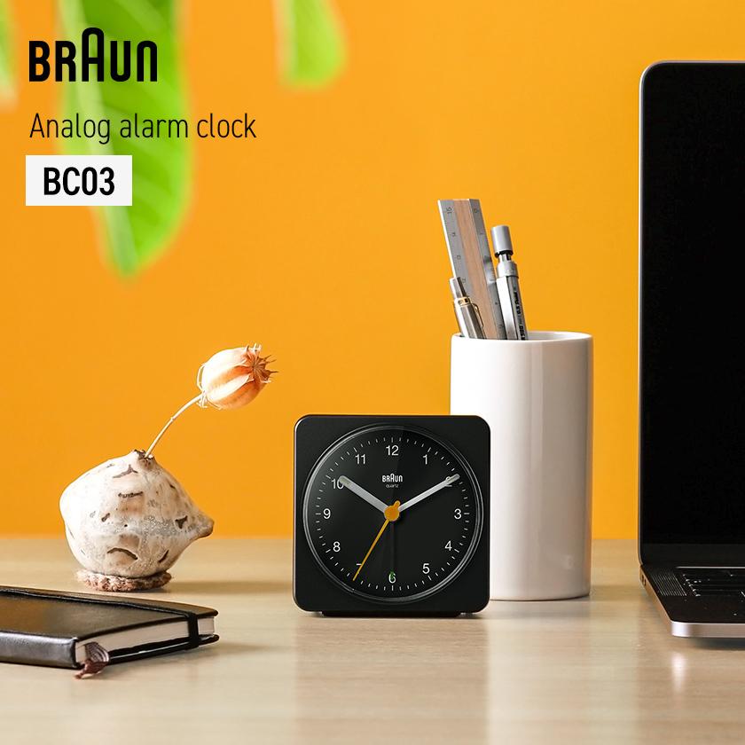 BRAUN 国内正規品 特典付 置き時計 置時計 ブラウン おしゃれ