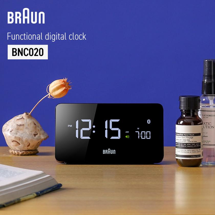 BRAUN（ブラウン） 国内正規品 置き時計 置時計 デジタル おしゃれ
