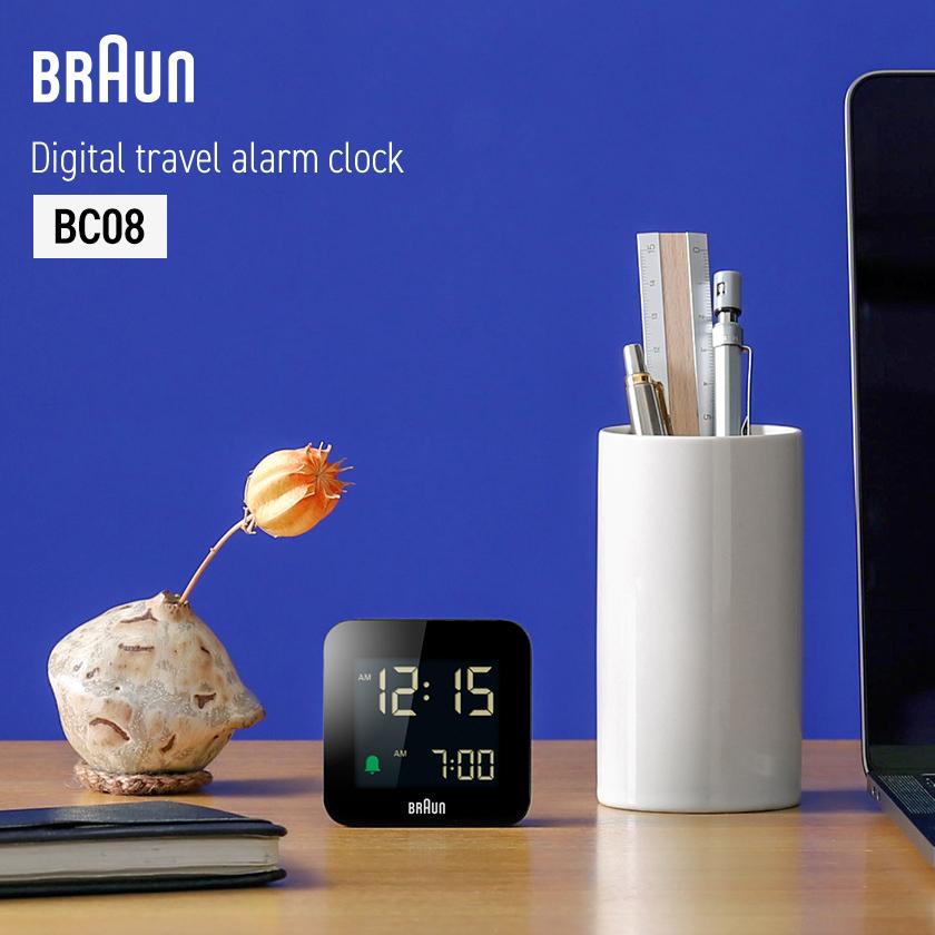 BRAUN（ブラウン） 国内正規品 特典付 置き時計 置時計 デジタル
