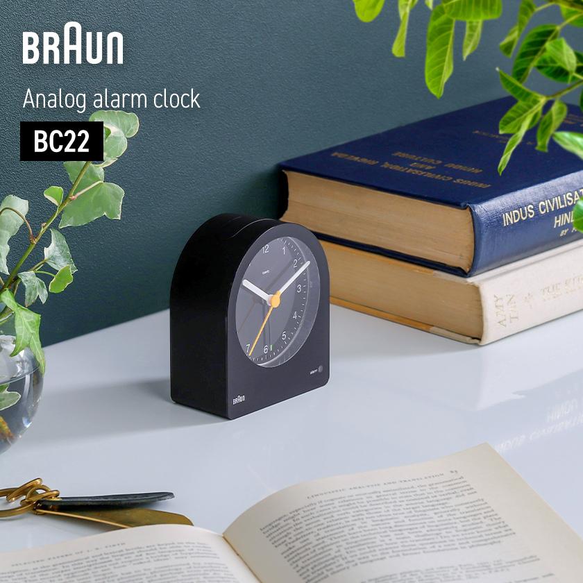 BRAUN（ブラウン） 国内正規品 特典付 置き時計 置時計 アナログ