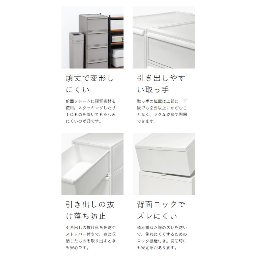 Like-it（ライクイット） 特典付［ クローゼットシステム 引出し S ］S