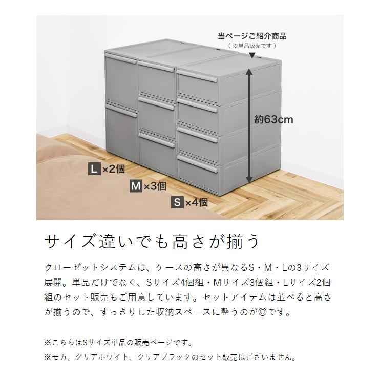 Like-it（ライクイット） 特典付［ クローゼットシステム 引出し S ］S