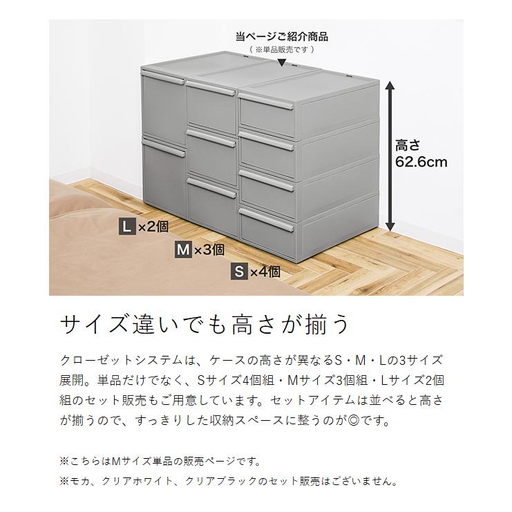 Like-it（ライクイット） 特典付［ クローゼットシステム 引出し M ］M