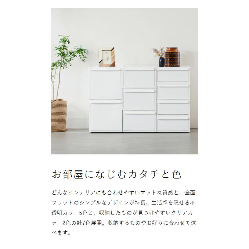 Like-it（ライクイット） 特典付［ クローゼットシステム 引出し M ］M