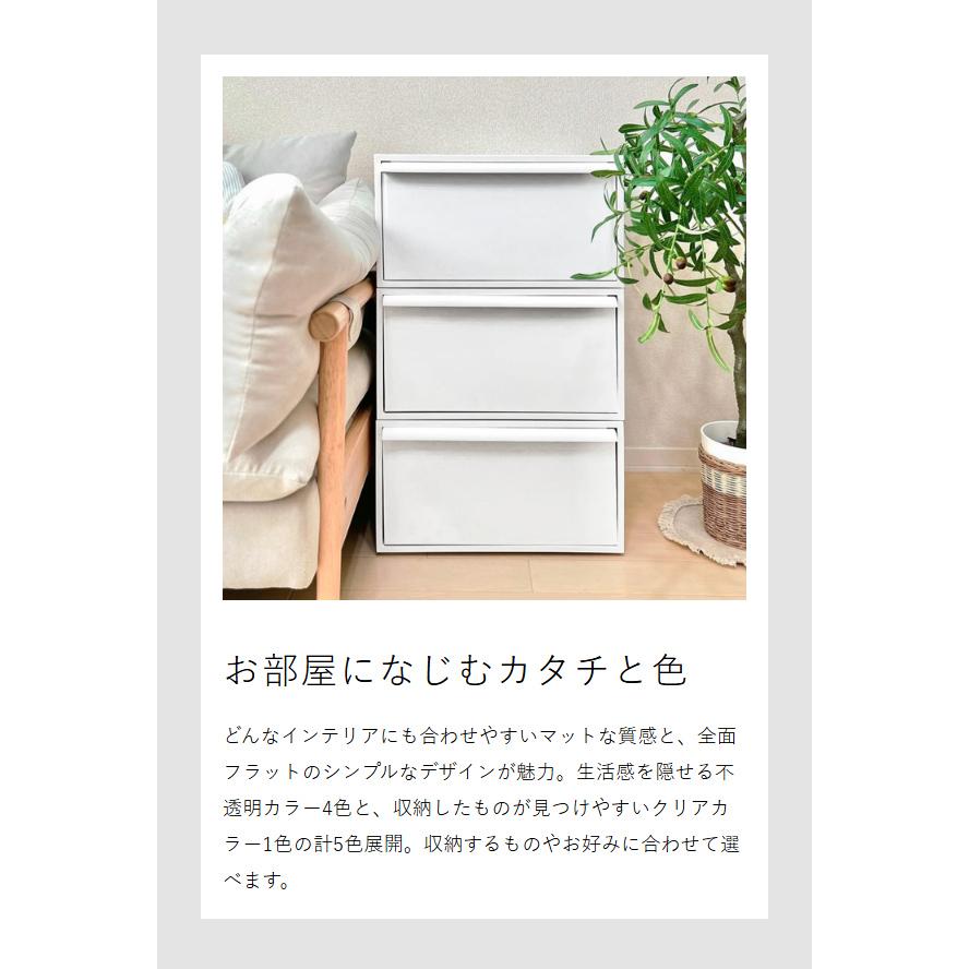 チェスト タンス 押入れ収納 ラック 折り畳み 積み重ね 2個 クリーム M