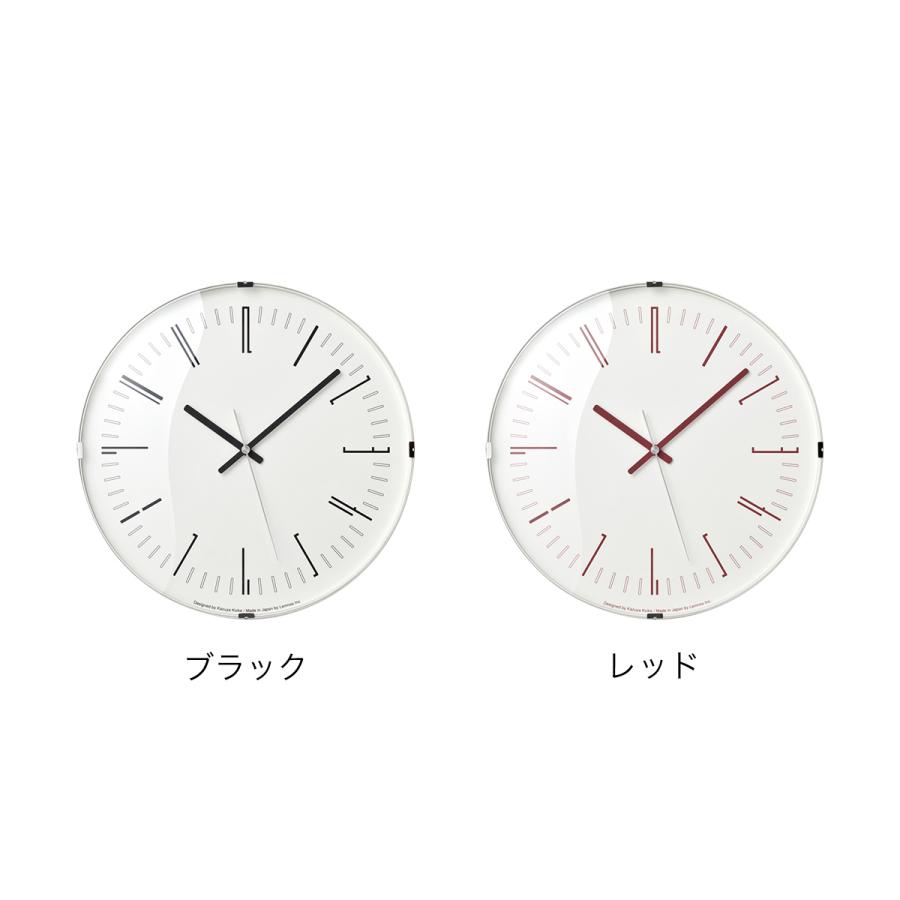 Lemnos（レムノス） ［ Lemnos Draw wall clock KK21-10 掛け時計
