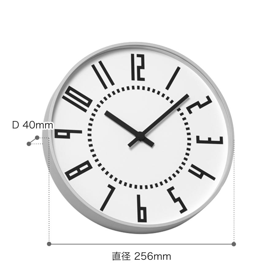 Lemnos eki clock 掛け時計 eki clock エキ クロック - DESIGN OBJECTS - レムノス