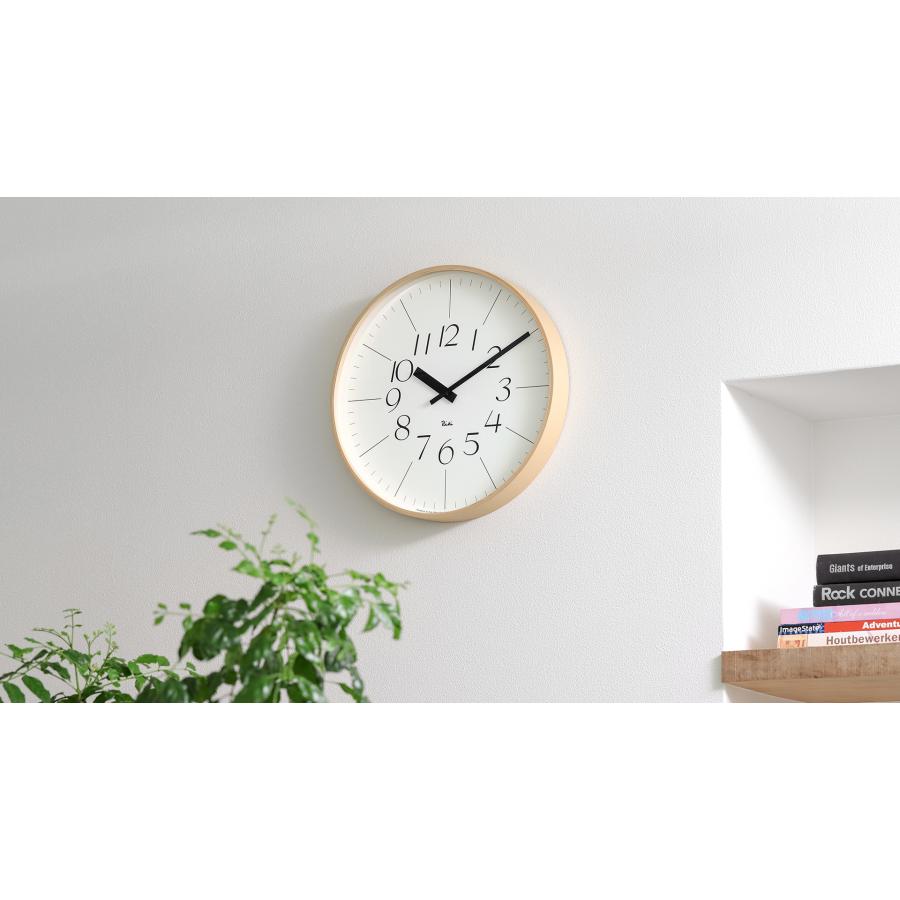 新品】 レムノス 掛け時計 Riki リキ 日比谷の時計 WR12-03