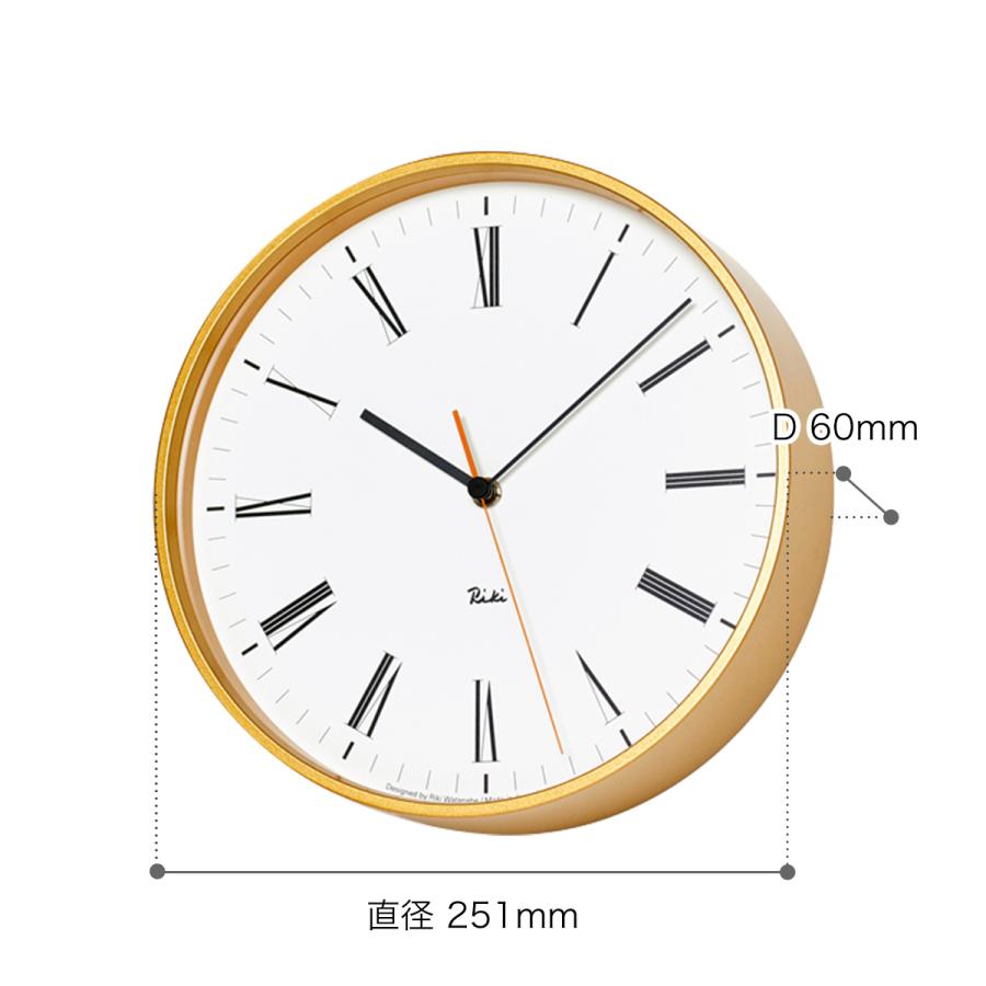 Lemnos ［ RIKI ROMAN CLOCK ］特典付 レムノス 掛け時計 リキ