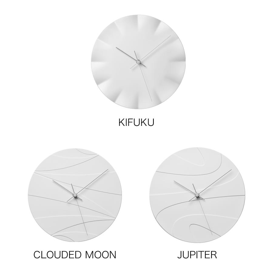 ［ DESIGN OBJECTS KIFUKU / CLOUDED MOON / JUPITER ］特典付 レムノス 掛け時計 壁掛け時計 キフク クラウディドムーン ジュピター 磁器 掛時計 タカタ 日本製｜roomy｜04