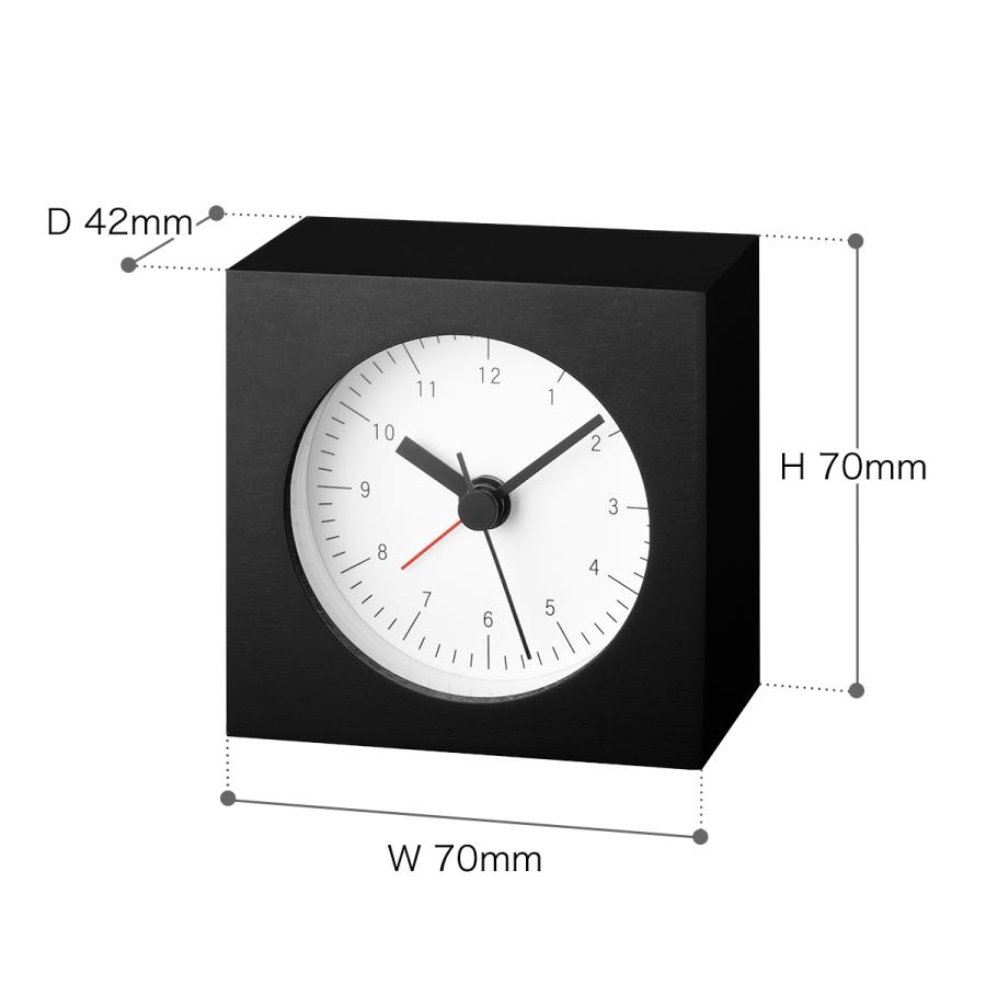 Lemnos（レムノス） 特典付［ Lemnos City Pop 目覚まし時計 シティ