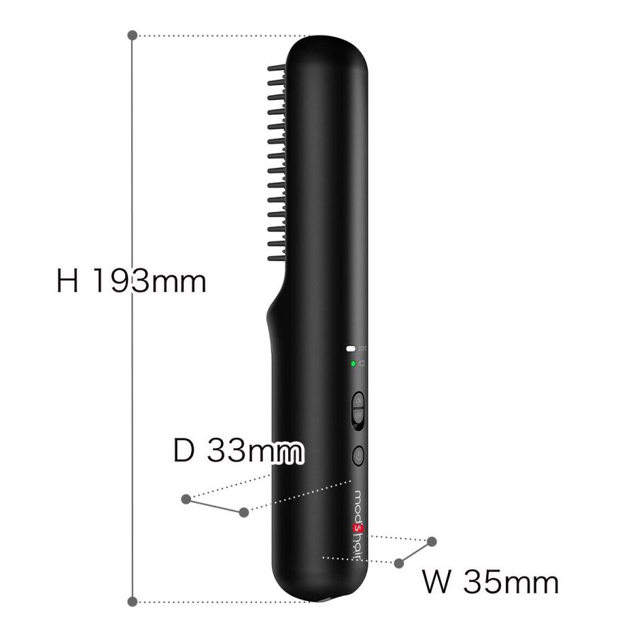 モバイルヘアアイロン 充電式 ブラシアイロン コードレス モッズヘア ミニ モッズ ヘア スタイリッシュ コードレスブラシアイロン Mhpb 2240 インテリアショップ Roomy 通販 Paypayモール
