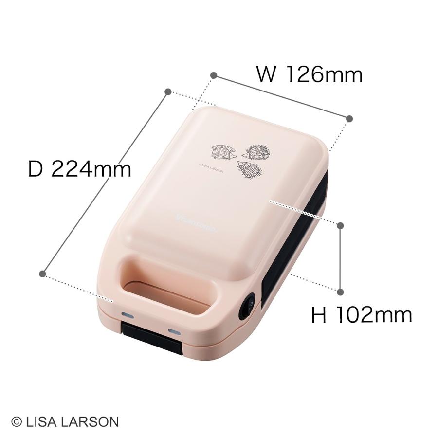 ビタントニオ（Vitantonio） 厚焼きホットサンドメーカー グード リサ