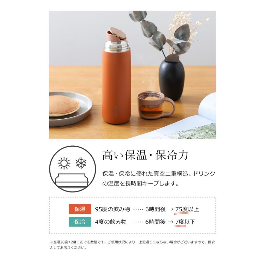 キューブ マグボトル 380ml 水筒 おしゃれ 大人 コップ付き水筒 保温