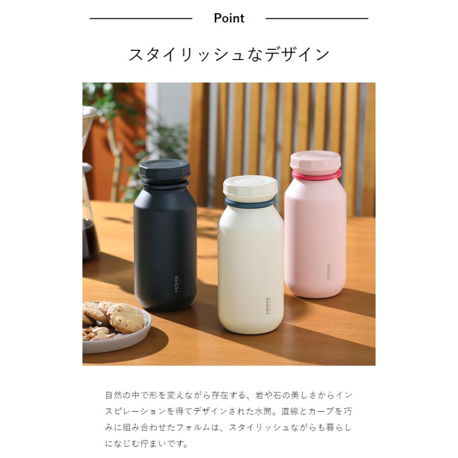 MOMOCONCEPT ［ ロックタンブラー 440ml ］保温 保冷 水筒 真空二重